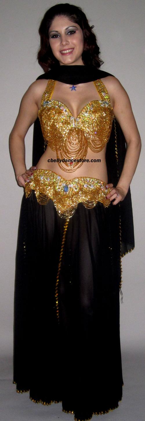 Sequin Skirt/Veil Set <span Style=color:#f00>Costume Sale</Span> (7786) 