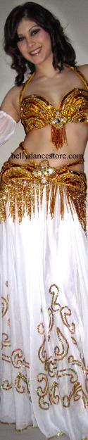 Pharaonics of Egypt Sohair Zaki/Arabesque Skirt/Veil Set 7851