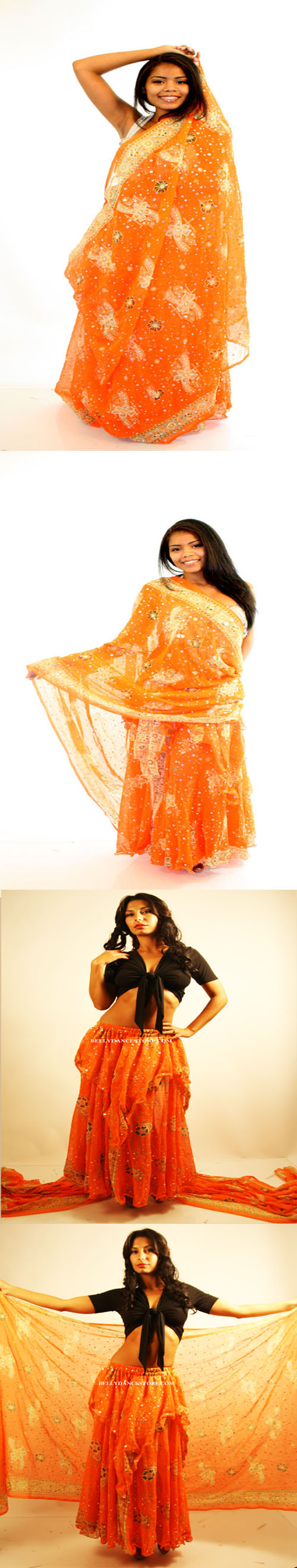 Bollywood Skirt/Veil Set <span Style=color:#f00>Costume Sale</Span> (10735) 