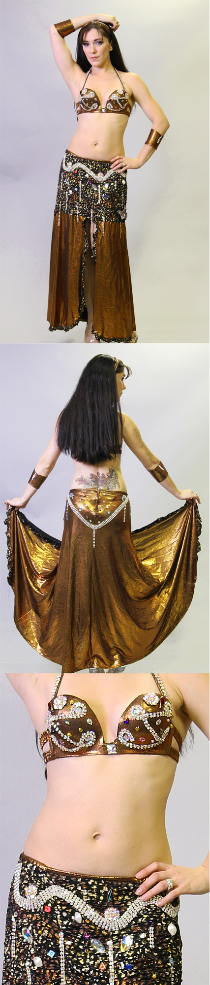 Two-Piece Costume <span Style=color:#f00>Mark Down</Span> (21810) 